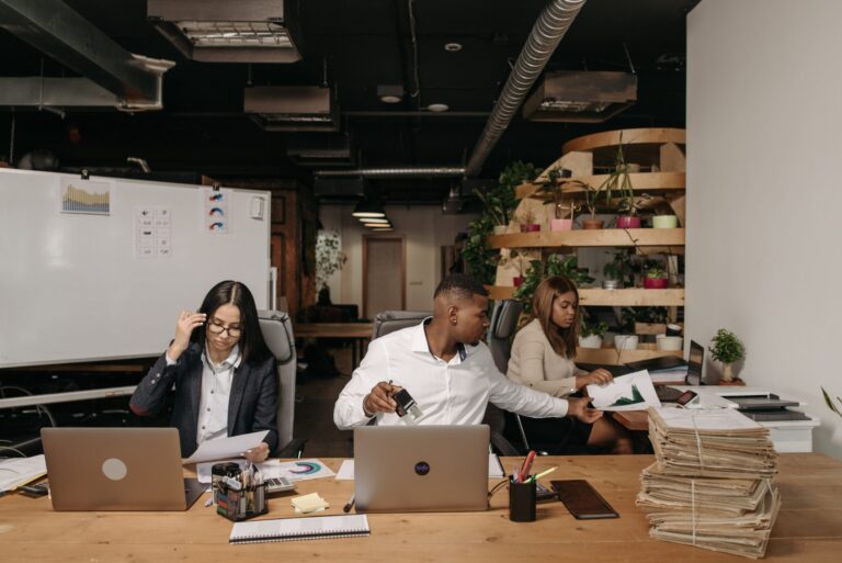local de trabalho produtivo